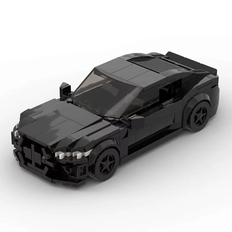 MOC LEGO Car- Black BMW M4 Realistic Building Block Assembly LEGO Gift