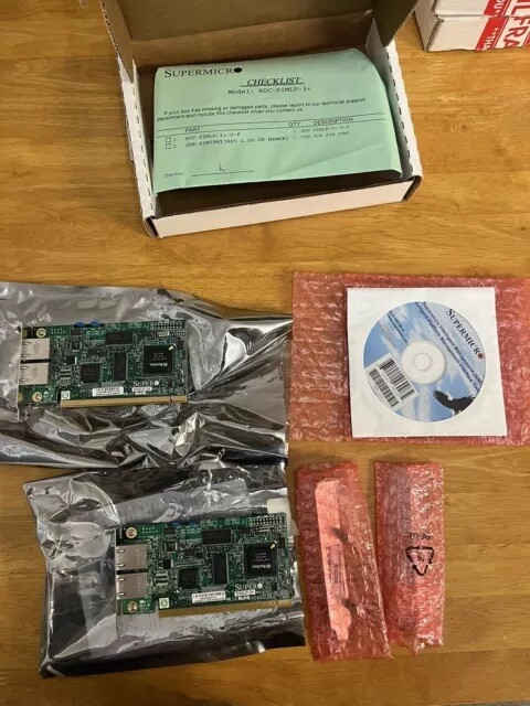SuperMicro SIMLP-3+ IPMI 2.0 Remote Server Management Network Adapter