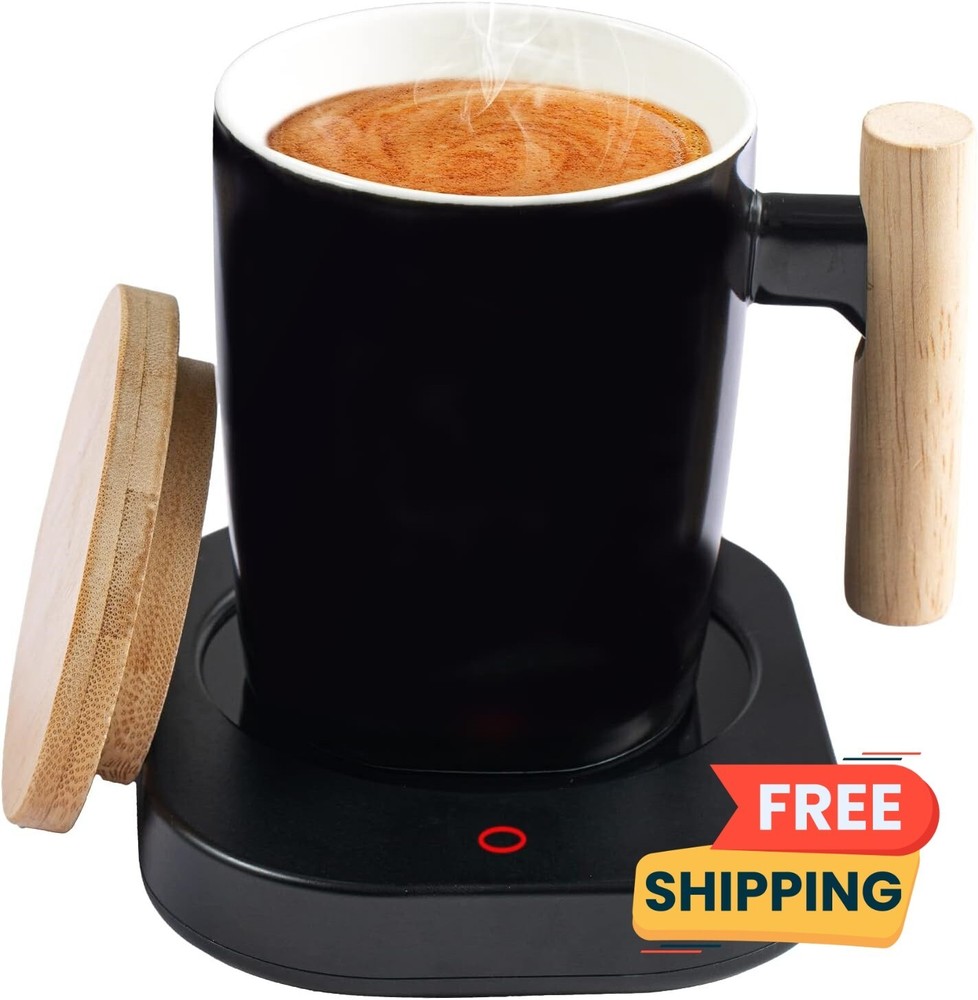 Calentador de tazas para escritorio, apagado automático inteligente, 14 oz NUEVO