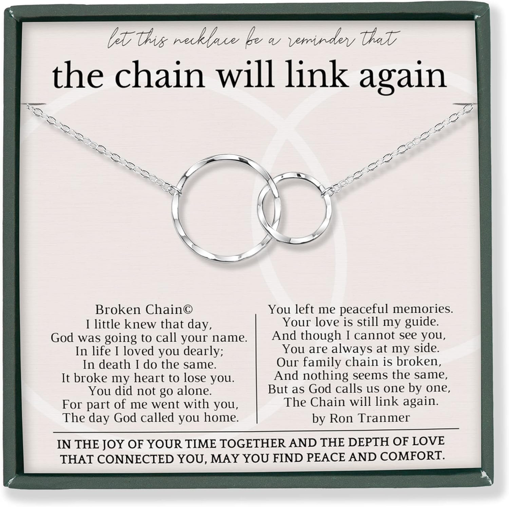 Sympathy Gift for Loss of Loved One – Memorial Neckalce – Bereavement Gift Idea