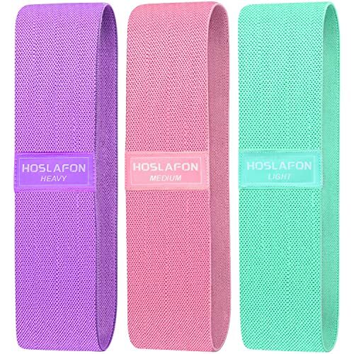 Resistance Bands Set Exercise Workout Fitness Booty Bands for Working Out Res...