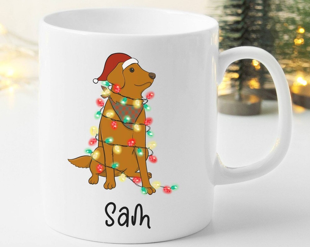 Personalized Dog Christmas Mug for Kids Stocking Filler Gift  