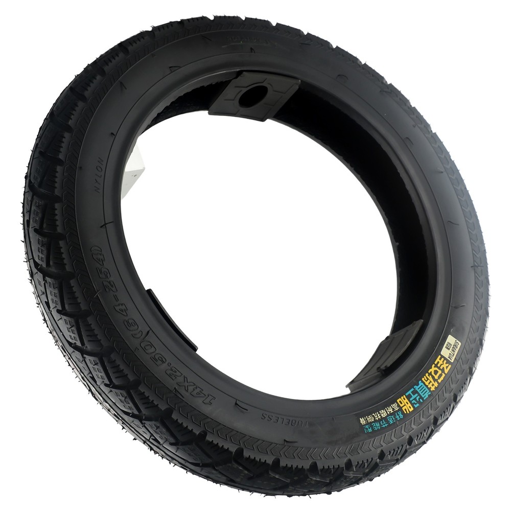14x2.50 Tubeless Vacuum Tire for Battery Cars 2.50-10 Thickened