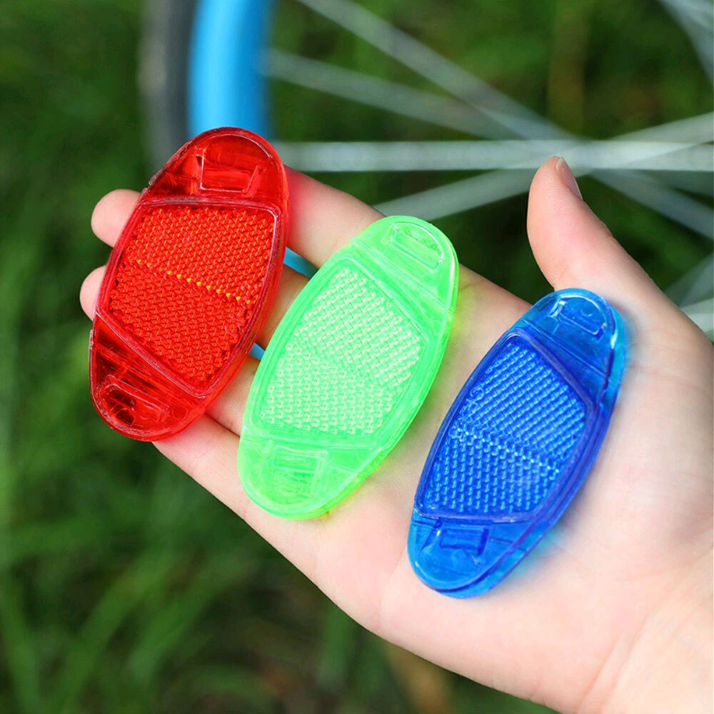 2pc Bicycle Wheel Spoke Reflectors for Cycling Safety