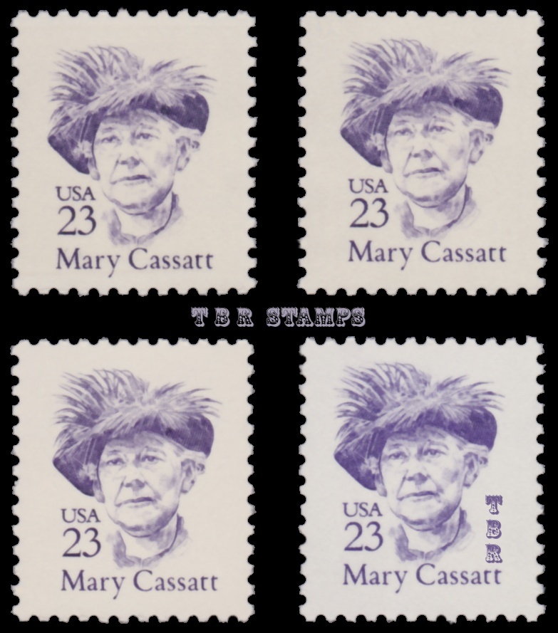 2181 2181a 2181b 2181c Mary Cassatt 23c Great Americans Variety Set MNH -Buy Now-image