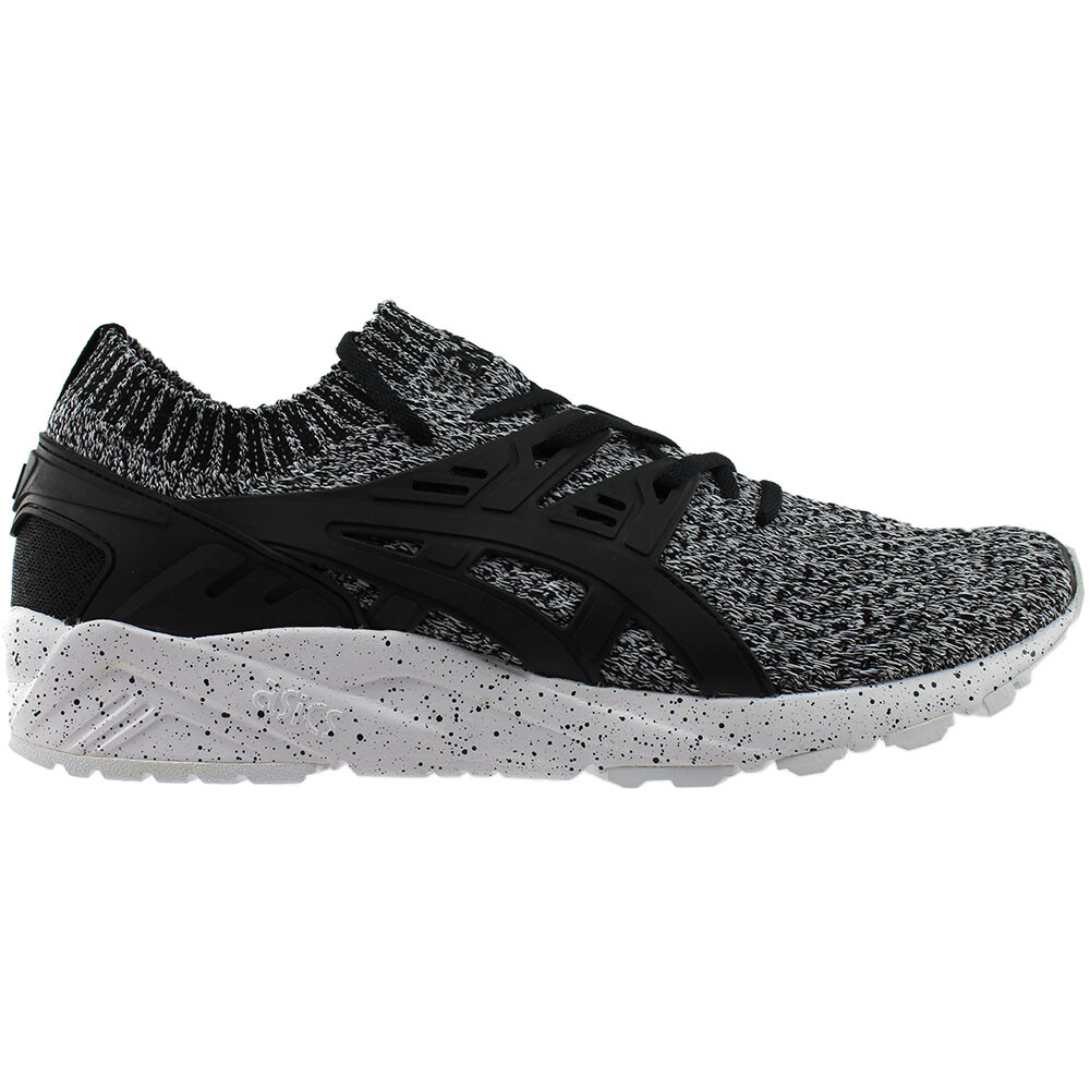 ASICS GelKayano Trainer Knit Training  Mens Black, White Sneakers Athletic Shoes