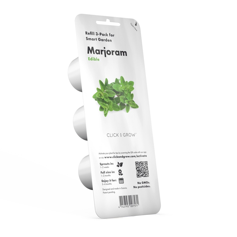 Smart Garden Marjoram Plant Pods, 3-Pack