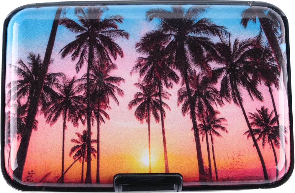 PRODUCTS Credit Card Holder Small Credit Card Wallet Slim RFID Metal Card Holder