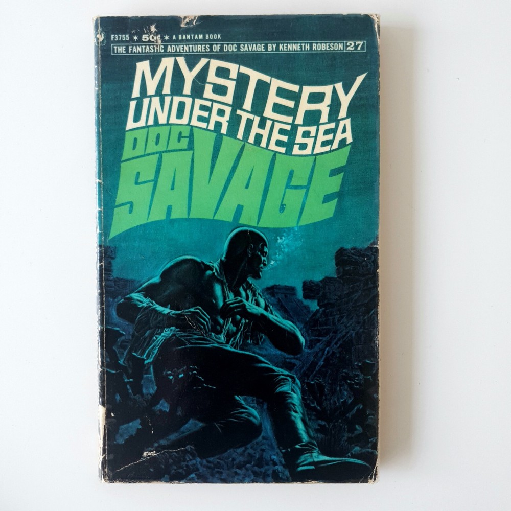 Mystery Under the Sea Doc Savage #27  Kenneth Robeson Bantam acceptable in foil