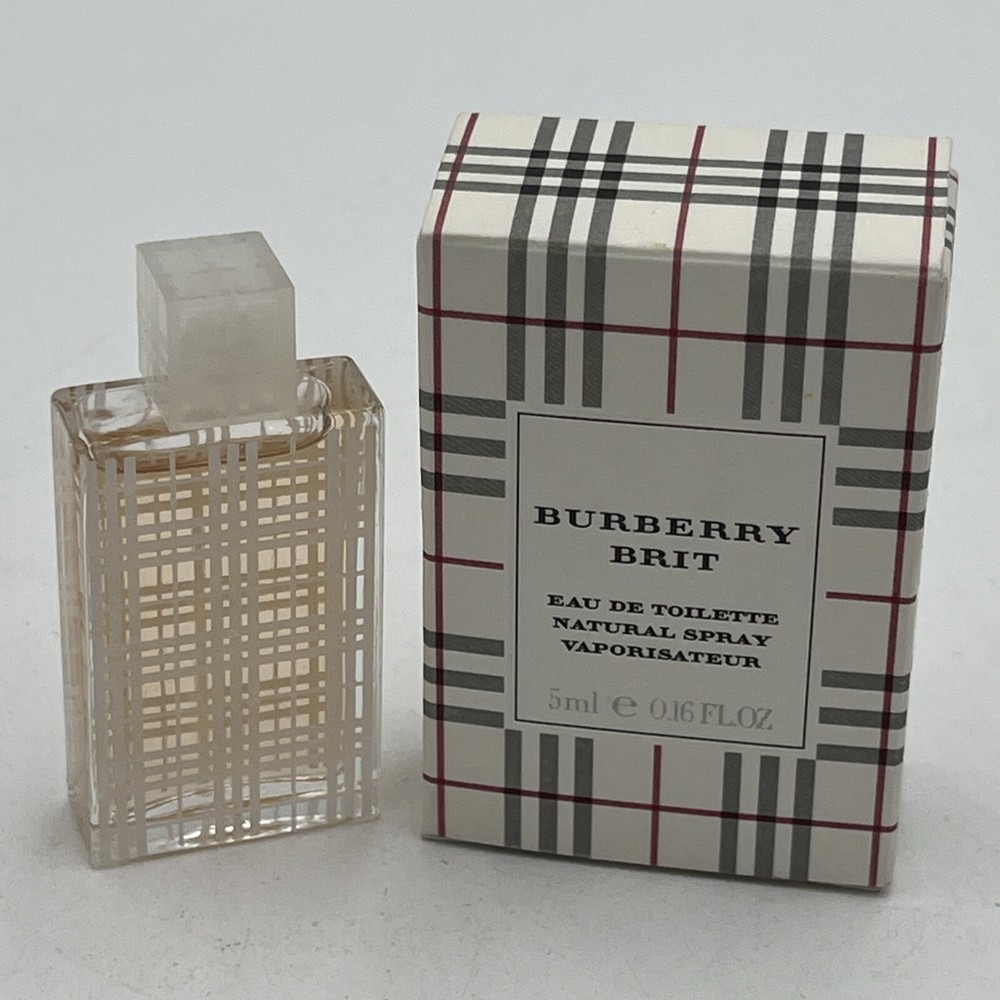 Burberry Brit Eau de Toilette 0.16 Fl. Oz (5ml) Travel Mini Size Spray