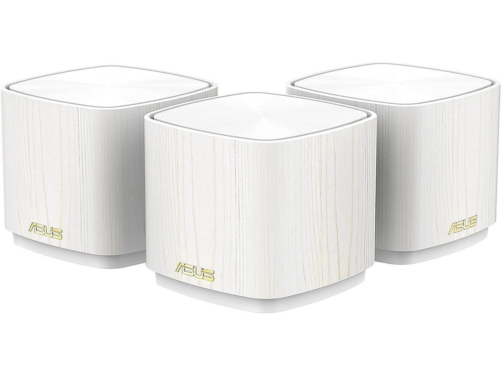 ASUS ZenWiFi AX Mini Whole Home Dual Band Mesh WiFi 6 System (XD4) - 3 Pack