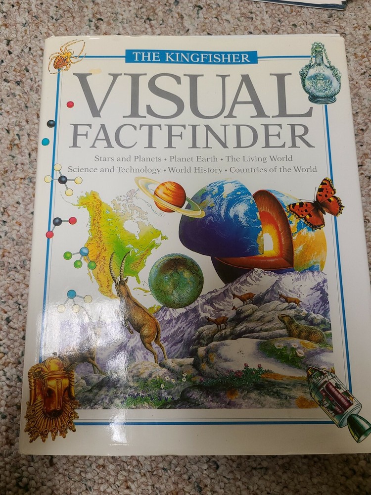 Kingfisher Visual Factfinder Book - Explore Fascinating Facts & Stunning Images-image