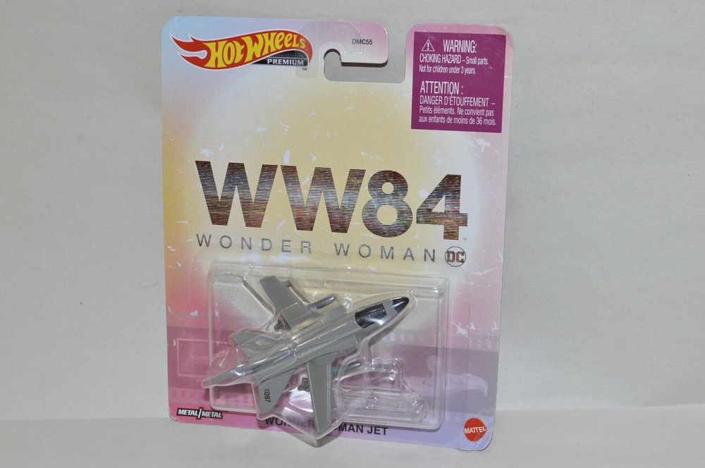 die cast Hot Wheels DC Comics Wonder Woman Jet airplane