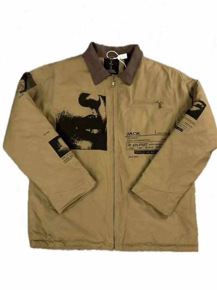 Cactus Jack Travis Scott System Work Jacket Size S-XL
