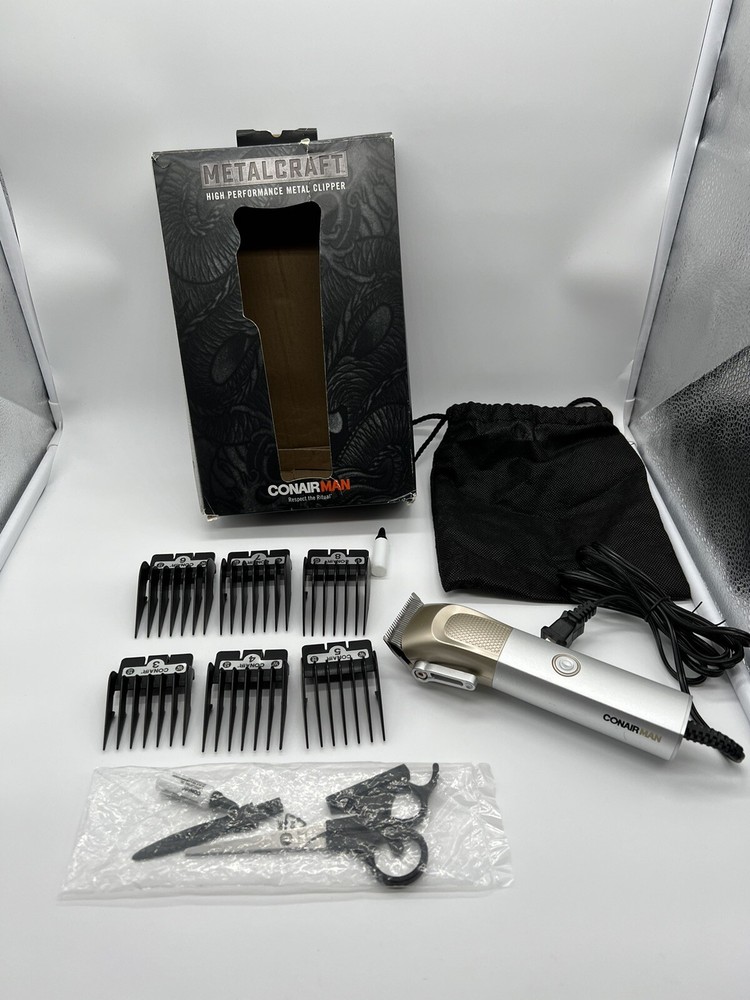 CONAIR Professional Hair Clippers High Performance Metal ConairMan Metalcraft