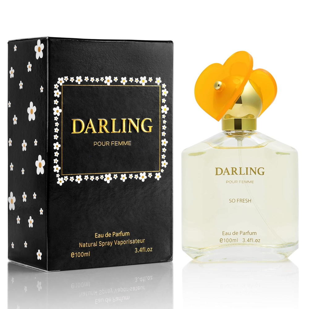Darling Women Eau De Parfum- Floral Woody Fragrance Top Notes of Gardenia Violet