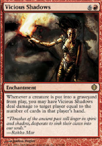 VICIOUS SHADOWS X4 Shards of Alara MTG Magic the Gathering Cards DJMagic