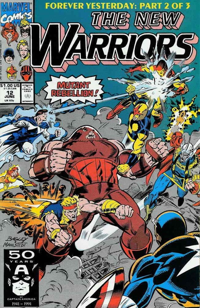 New Warriors #12 VF Marvel Juggernaut - Combined Shipping Available