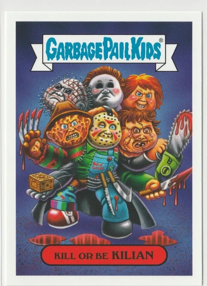 Garbage Pail Kids GPK Kill Or Be Kilian #15a 2019 Revenge Horror Set
