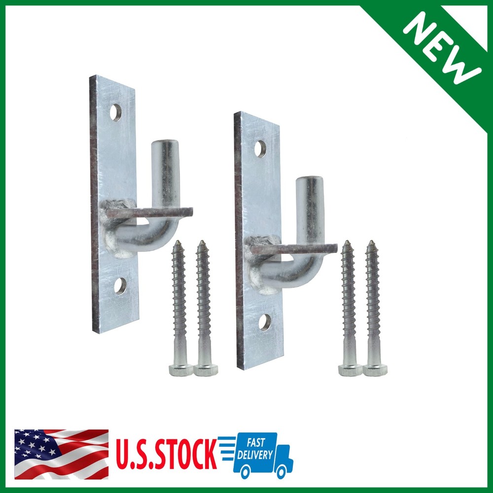 Wall Mount Gate Hinge, Sturdy Fence Gate Hinges Fence Post Chain Link Gate Hinge