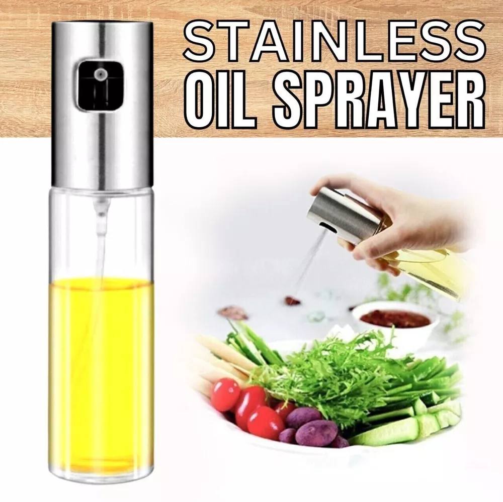 Olive Oil Sprayer Cooking Mister Spray Pump Fine Bottle Kitchen Tools 100ml USA