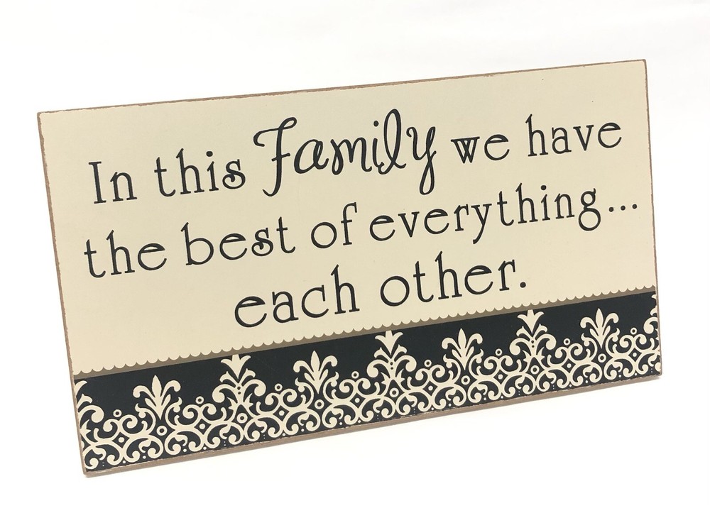 Home Decor Wooden Sign Wall Art 5x9