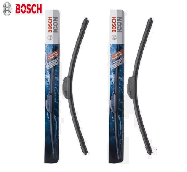 NEW Wiper Blade Bosch Automotive ICON 24A (Pack of 2) Up to 40% Longer Life- 24