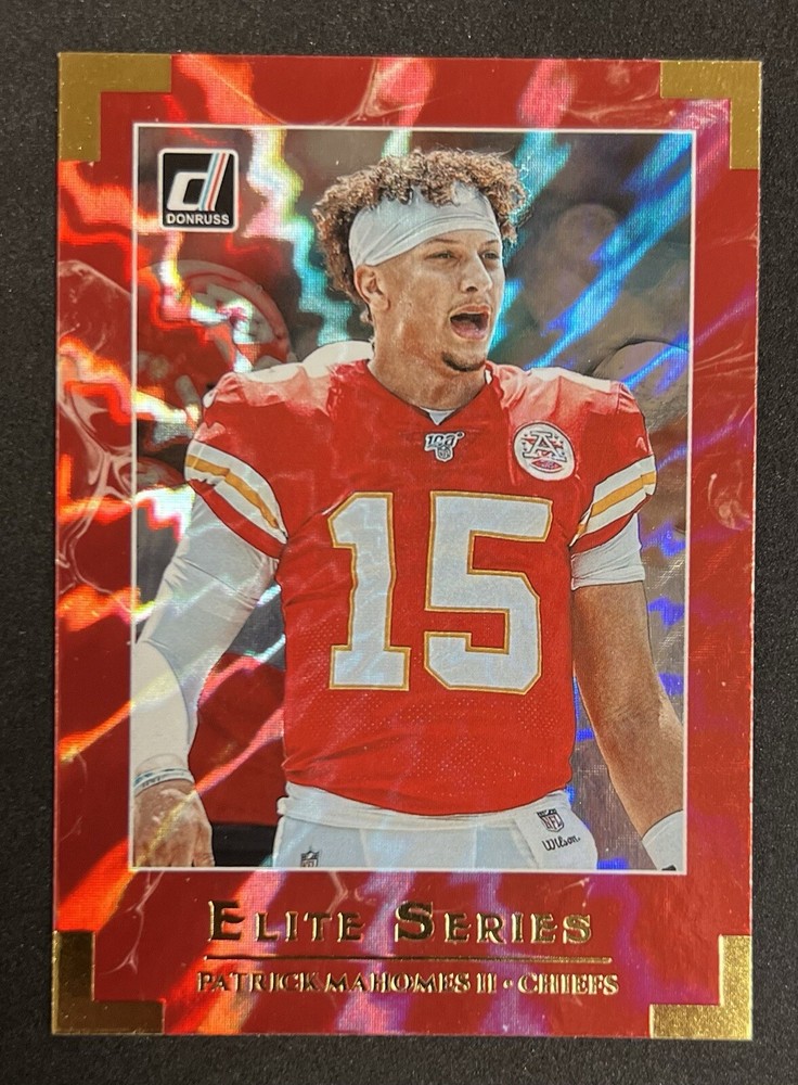 2020 Panini Donruss Football Elite Series #ES-PM Patrick Mahomes II CHIEFS