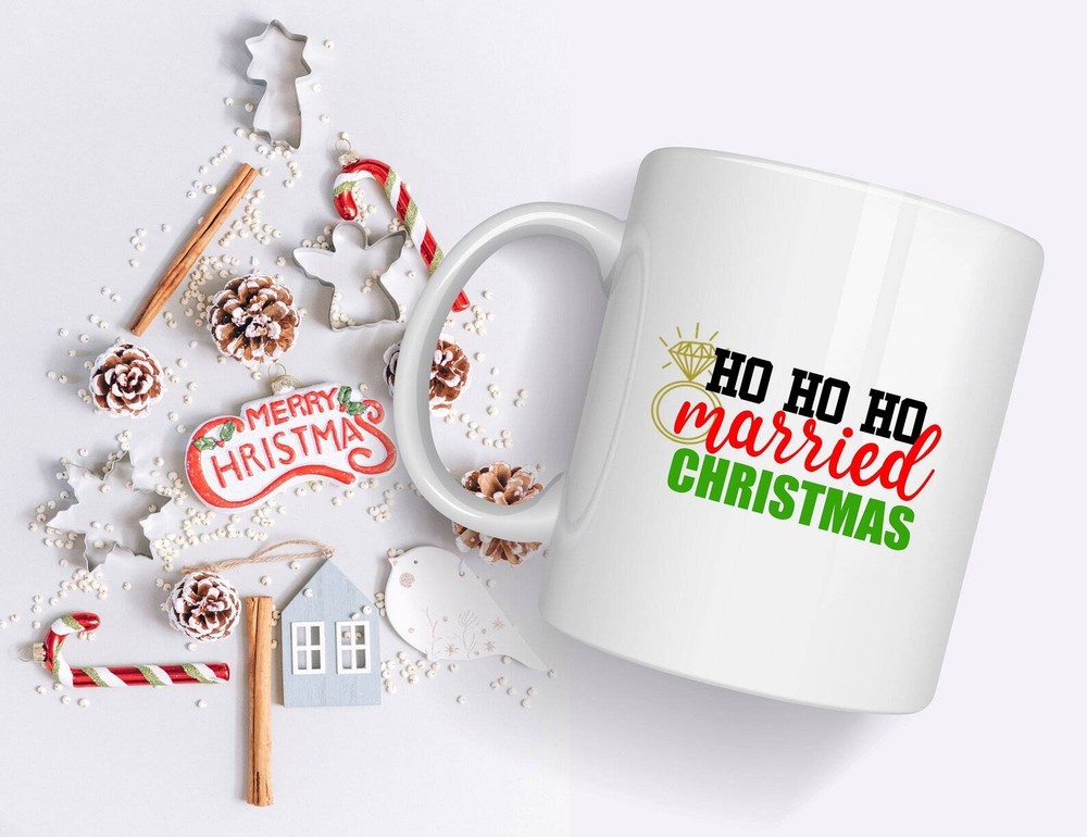 Festive Couples Christmas Mug for Him and Her  