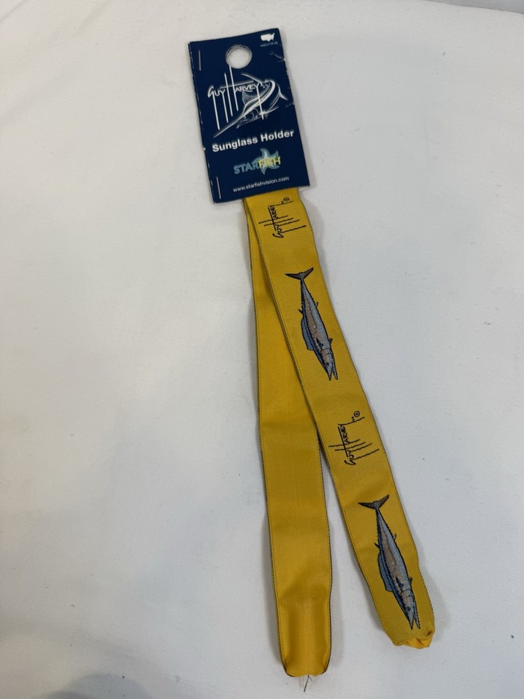 GUY HARVEY Sea Foam Kingfish Sunglass Retainer Strap Cord