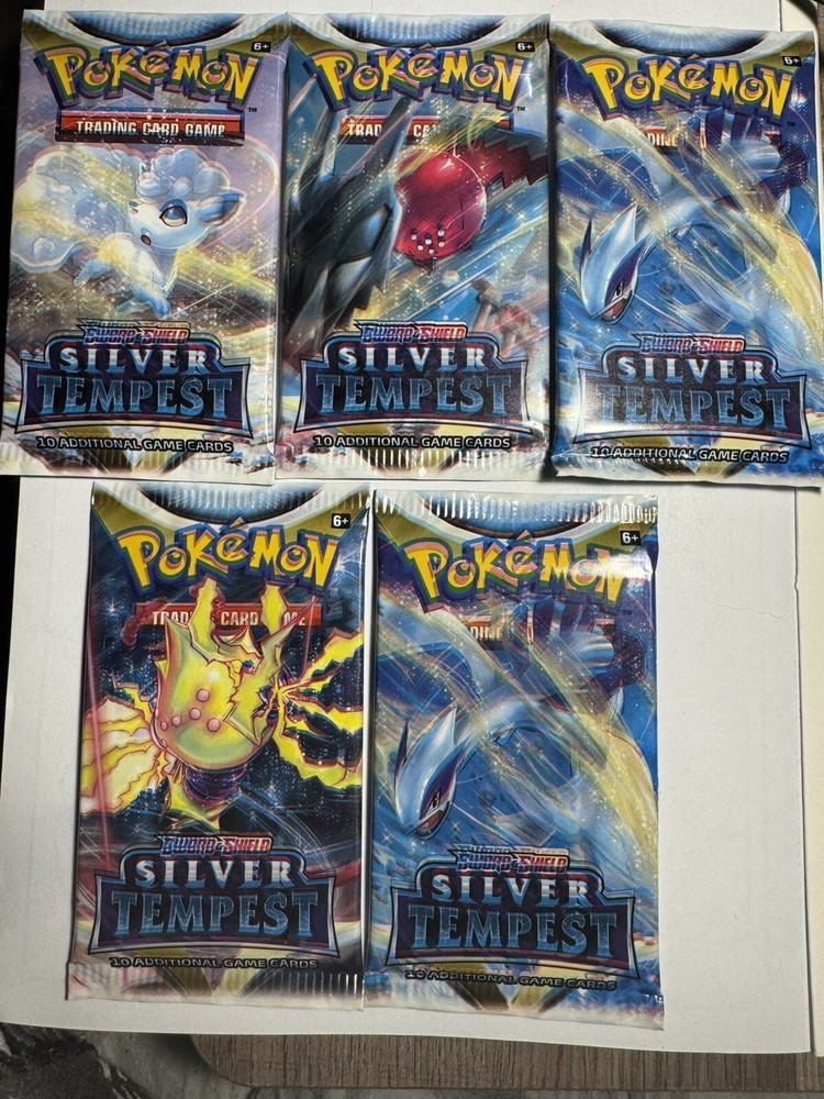 5 Silver Tempest Dizzy Error Packs