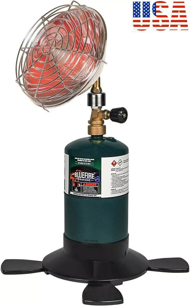 Outdoor Propane Heater 6200BTU Power Control Valve Holder Portable, New