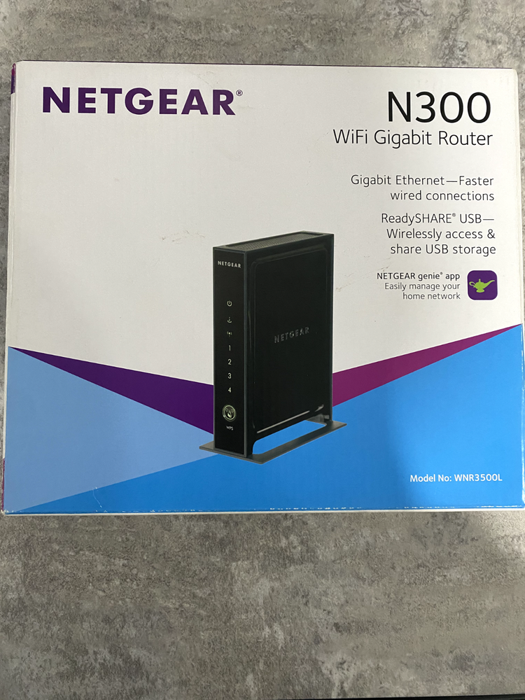Netgear WNR3500 150 Mbps 4-Port Gigabit Wireless N Router (WNR3500L-100NAS)