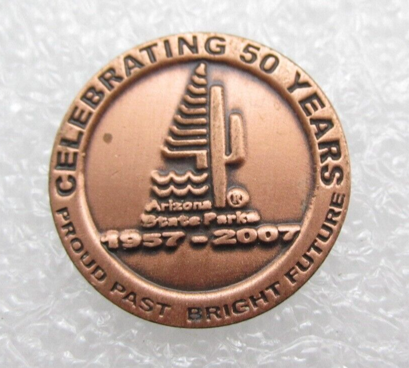 1957-2007 Celebrating 50 Years Arizona State Parks Lapel Pin (C993)