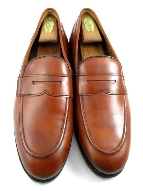 Allen Edmonds Randolph 2.0 Mens Penny Loafers Size 11 D Chili Museum Calf 634N