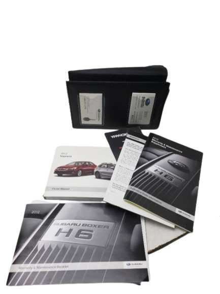 IMPREZA   2012 Owners Manual 553221Tested