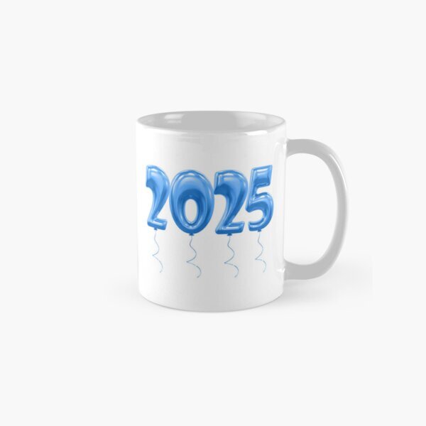 Happy New Year 2025 Sticker Mug Gift For Family