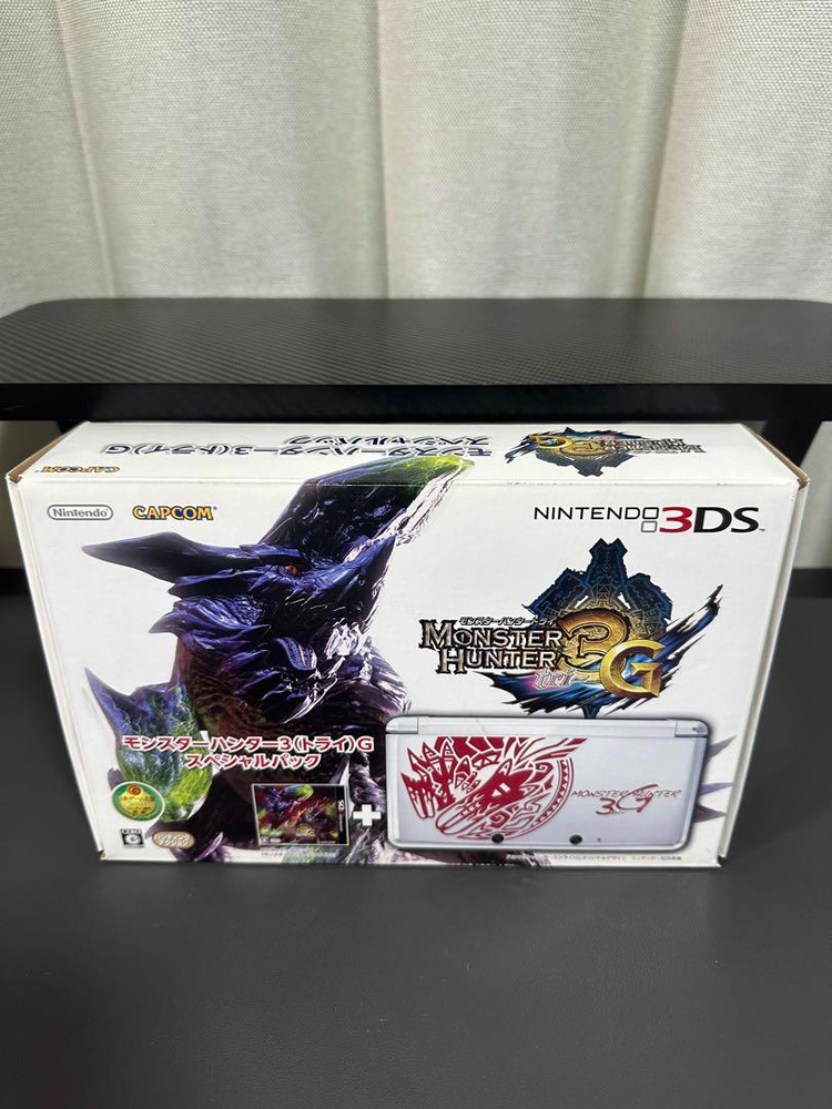 Nintendo 3DS Monster Hunter 3G Special Pack Console Game Japan Limited Rare