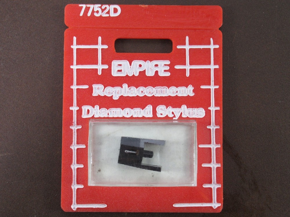 EMPIRE Replacement Diamond Stylus, Phonograph Needle, 7752D, NEW (HB)