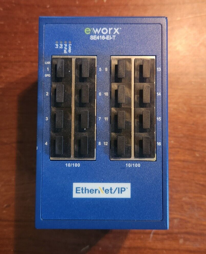 ADVANTECH B+B SmartWorx SE416-EI-T 16-port Managed Ethernet Switch RJ45 - New