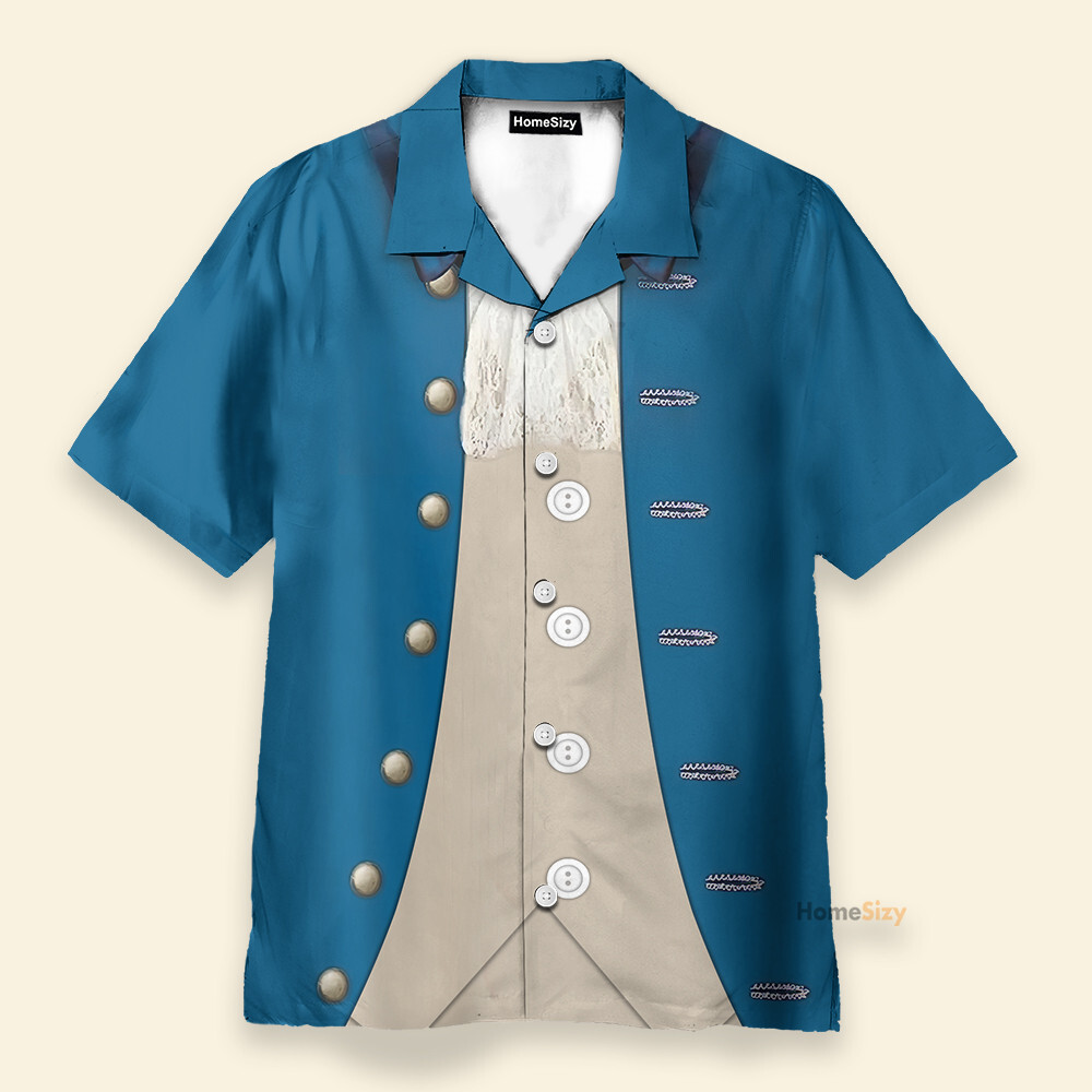 Paul Revere Cosplay Costume   Hawaiian Shirt