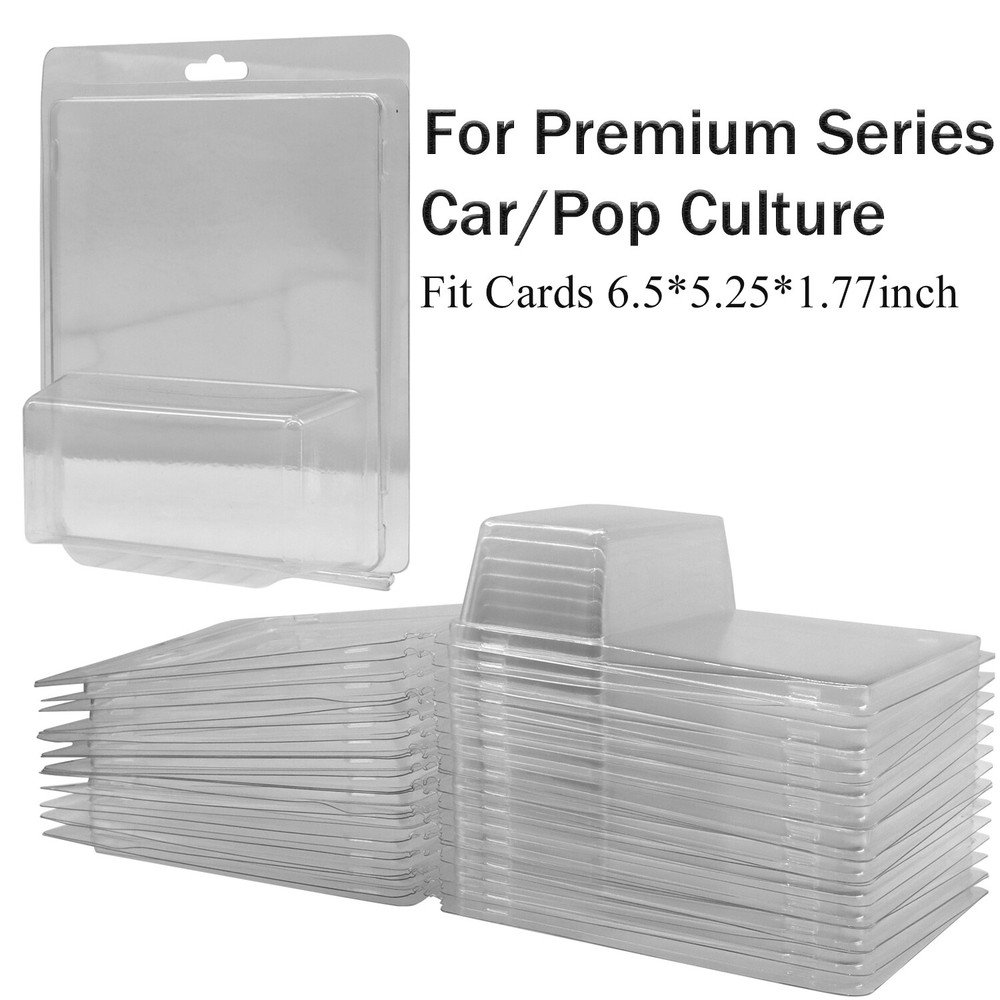 5PC Hot Wheels Premium Series Car Display Protector Box Set for Pop & Retro Culture