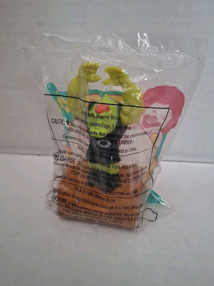Vintage Space Jam Monstar McDonalds Happy Meal Toy #6 New Sealed