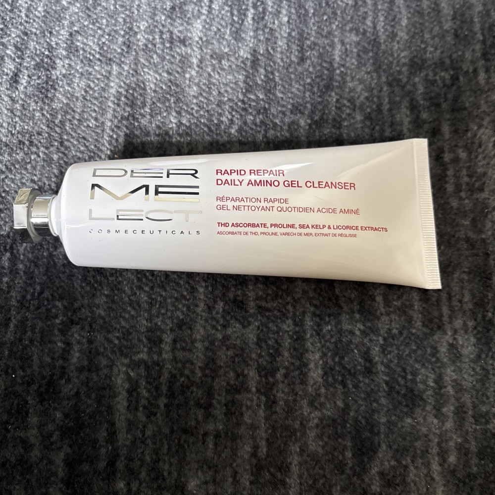 Dermelect Rapid Repair Daily Amino Gel Cleanser - Full Size 4oz/120ml Sealed
