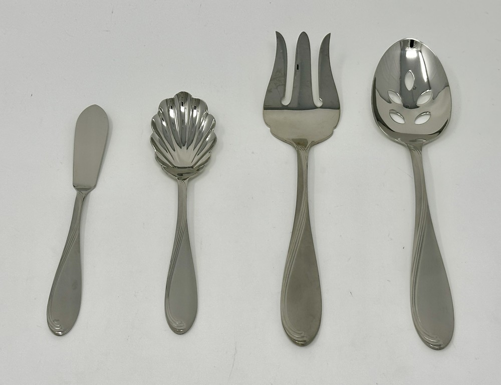 Oneida Satin Camber 4 Piece Serving Set
