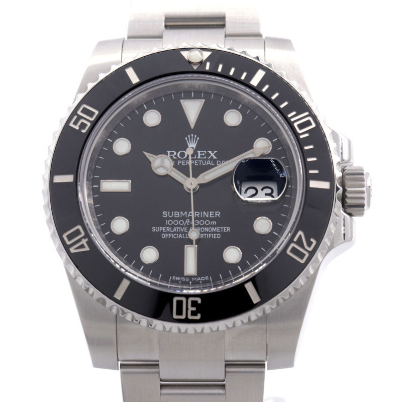 ROLEX SUBMARINER DATE 116610LN BLACK dial  SELF-WINDING 423553