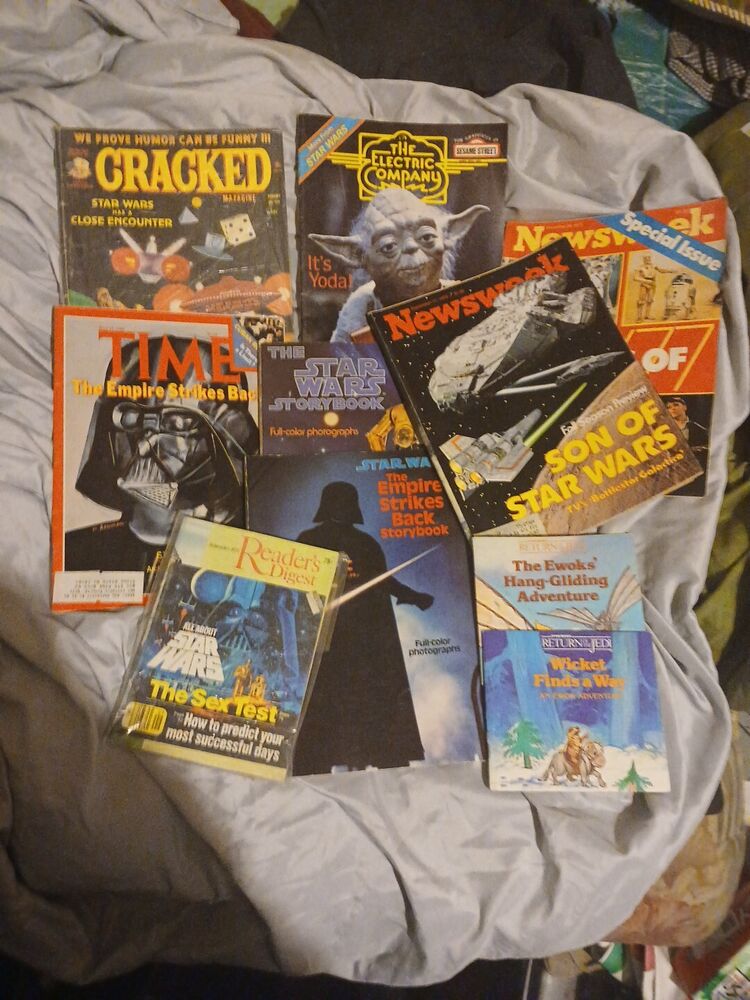 Vintage Magazine Lot with 7 Issues & 3 Books  