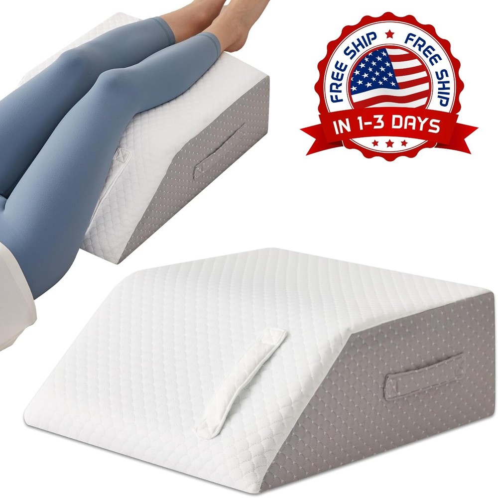 Almohada De Elevación De Piernas Con Cuña La Circulación Sanguínea E Hinchazón.