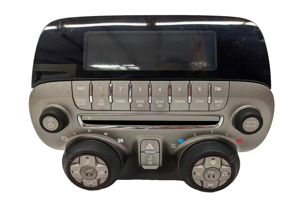 2010-2012 Chevy Camaro Radio Reciever AC Heater Climate Control Panel OEM