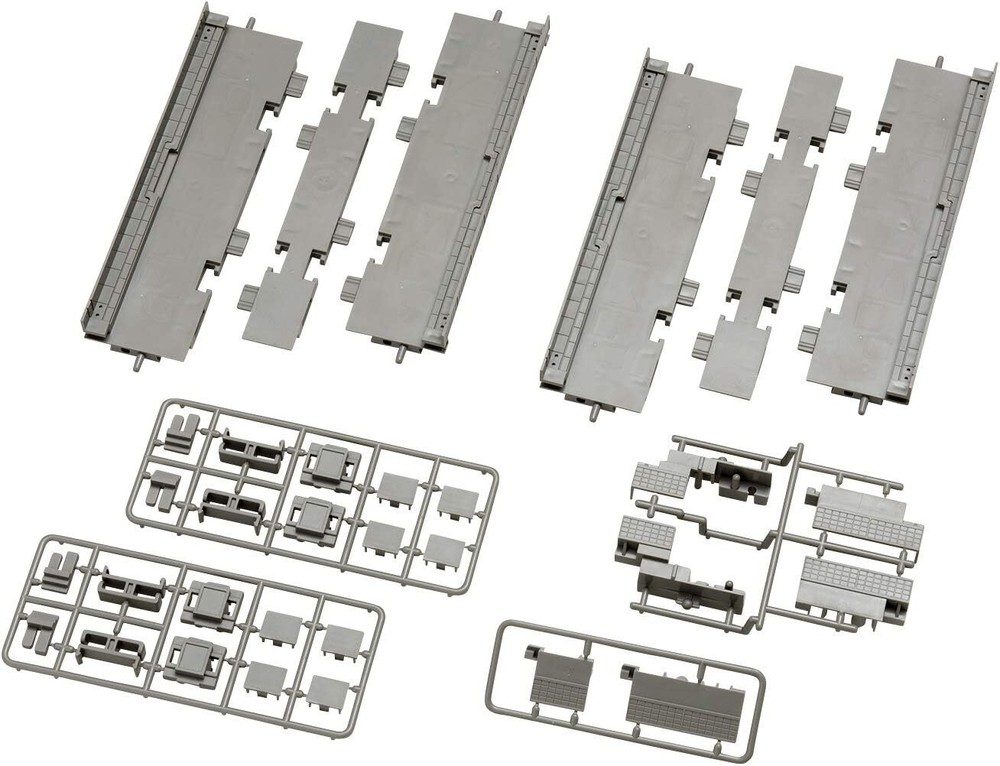 TOMIX N Scale Multi Elevated Bridge S140 for Model Trains - 2 Sets - 3262